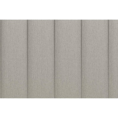 Elegant Queen Gray Linen Tufted Upholstered Bed with Wood Frame