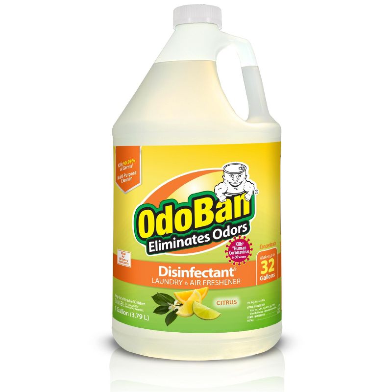 OdoBan Disinfectant Concentrate and Odor Eliminator, Citrus Scent, 1 of 5