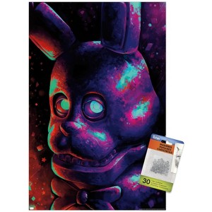 Trends International Five Nights at Freddy's - Neon Heat Unframed Wall Poster Prints - 1 of 4