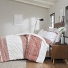 Racxily 3-Piece Cotton Comforter Set, Chenille Tufted Farmhouse Design - 3 of 4
