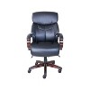 La-Z-Boy Bradley Bonded Leather Executive Chair Black (46089-CC) 46089CC - image 2 of 4
