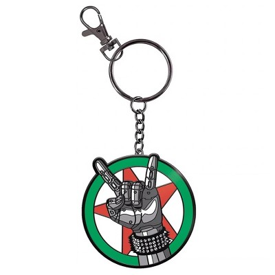 Dark Horse Comics Cyberpunk 2077 Johnny Silverhand Logo 2 Inch Enamel Keychain