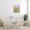 Stupell Industries Abstract Cactus Plants Desert Dunes Black Framed Giclee Art - 2 of 4