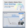 Waterdrop G5P500A Alkaline Mineral pH + Reverse Osmosis Water System NSF 372 Certified, 8 Stage 2:1 Pure to Drain 500GPD, Extra 2 G5P500A-CF Filter - 4 of 4