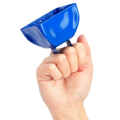 Blue Metal Cowbells with Handles for Events, 12-Pack