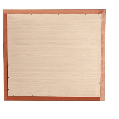 Marilla Modern Cherry Wood Framed Dresser Mirror 35" x 39"