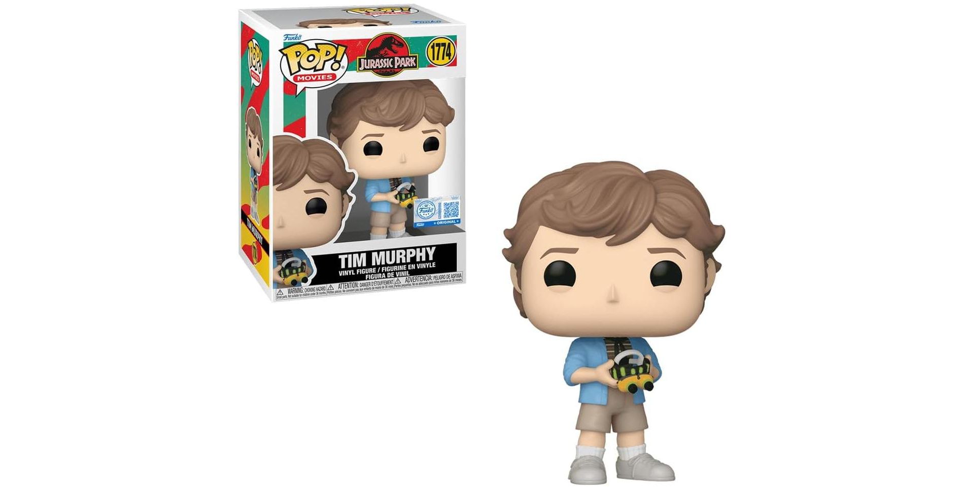 Funko POP! Movies: Jurassic Park - Tim Murphy with Goggles Funko Exclusive - Vinyl Figure #1774 #87172