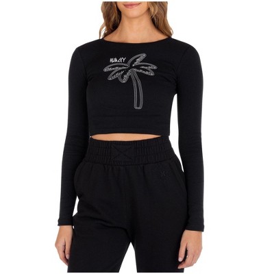 Hurley Womens Pom Tree Pullover Sweater