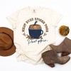 Simply Sage Market Women's Whatever Spices Your Pumpkin Mug Garment Dyed Tee - 2 of 2