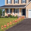 Big Dot of Happiness Gingerbread Christmas - Lawn Decorations - Outdoor Gingerbread Man Holiday Party Yard Decorations - 10 Piece - 3 of 4