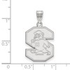 Black Bow Jewelry 14k White Gold South Carolina State Bulldogs NCAA Large Pendant - 2 of 3