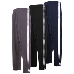 Mens Athletic Pants with pockets, Mens Sweatpants, Mens Joggers with Pockets, Pack Of 3 - 1 of 4