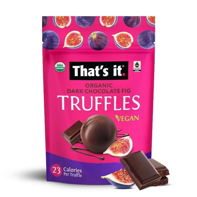 That&#39;s It Dark Chocolate Fig Truffles - 3.5oz, 1 of 6