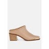 Bottani Genuine Leather Slip-On Mules Women - 2 of 4
