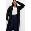 Women's Plus Size Charissa Cardigan - black | CITY CHIC - 3 of 4