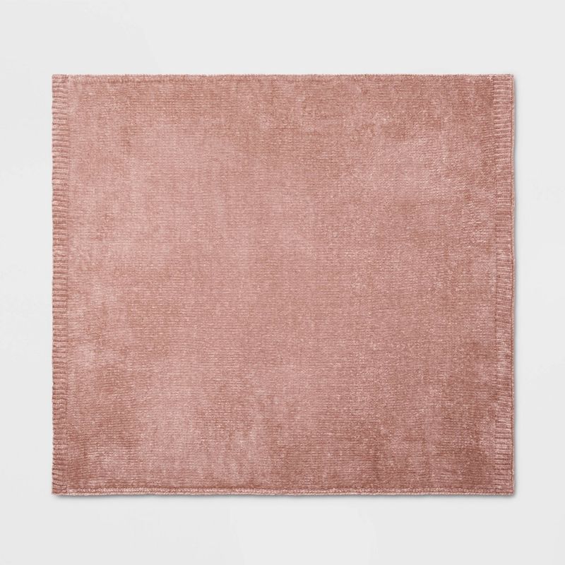 50"x60" Shiny Chenille Throw Blanket - Threshold™, 3 of 8