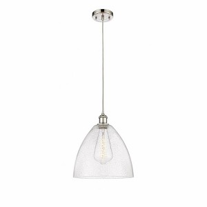Bristol Glass - 1 Light Mini Pendant In Industrial Style-14.75 Inches Tall and 12 Inches Wide - 1 of 1