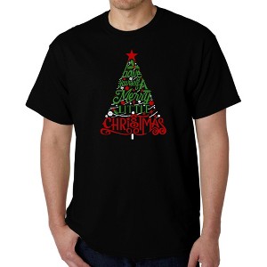 LA Pop Art Have Yourself a Merry Little Christmas - Men's Word Art T-Shirt - 1 of 4