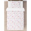 Sweet Jojo Designs Girl Twin Comforter Bedding Set Butterfly Blush Pink and Purple 4pc - 3 of 4
