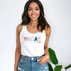 Simply Sage Market Vacay Mode Colorful Racerback Tank - 2 of 4
