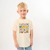 The Juniper Shop Flowers and Butterflies Youth Short Sleeve Tee - XL - Cream - 3 of 4