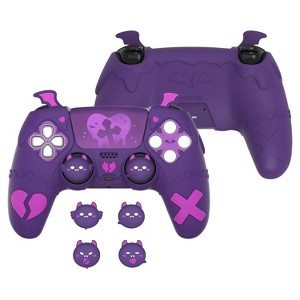 Aghana Digitals PlayVital Gothic Imp Series Cute Silicone Case for ps5 Controller - 1 of 4