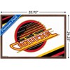 Trends International NHL Vancouver Canucks - Retro Logo 19 Framed Wall Poster Prints - 3 of 4