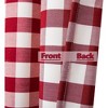 Buffalo Check Plaid Cotton Blend Kitchen Curtains - 4 of 4