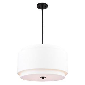 Vaxcel Burnaby 4 - Light Pendant in  Black - 1 of 4