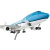 Boeing 747-400F Commercial Aircraft Blue w/White Tail "Gemini 200 - Interactive" 1/200 Diecast Model Airplane by GeminiJets - image 4 of 4