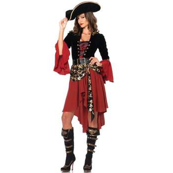 California Costumes Girls High Seas Captain Costume : Target