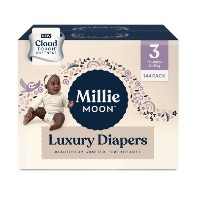 Image of Millie Moon Mega Box Disposable Diapers - Size 3 - 144ct