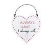 K & K INTERIORS 3.0 Inch Valentine Message Heart Kiss Love Hugs Tree Ornaments - 3 of 4
