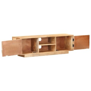 CHARMMA TV Cabinet 45.7"x11.8"x13.8" Solid Mango Wood - 1 of 4