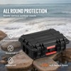 VEVOR Weatherproof Hard Case, Heavy Duty Protective Dry Box Case with Pre-cut Foam, and Retractable Pull Handles for Travel, Hunting, Military - 3 of 4
