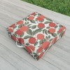 Cuss Yeah Designs Abstract Red Apples Outdoor Floor Cushion - Deny Designs - 2 of 2