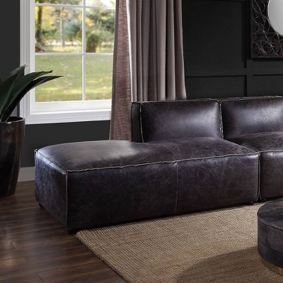 54" Birdie Grain Leather Chaise Lounge - Acme Furniture