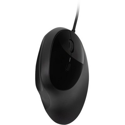 Kensington Pro Fit Ergo Wired Mouse - Cable - Black - USB - 3200 dpi - 5 Button(s)