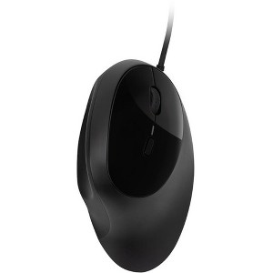 Kensington Pro Fit Ergo Wired Mouse - Cable - Black - USB - 3200 dpi - 5 Button(s) - 1 of 4