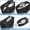 MaseiKar Travel Duffle Bag for Men, Weekender Bag for Women with Toiletry Bags, Carry On Overnight Bags with 17.3 inch Laptop Pouch - 4 of 4