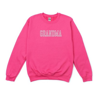 Simply Sage Market Women's Graphic Sweatshirt Embroidered Grandma Outline
