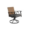 CAVINAS 5 Piece Patio Furniture Set Wicker Small Outdoor Table and Chairs Simple Outdoor Dining Set with Chairs for Patio - 2 of 4