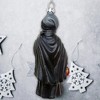 Plague Doctor Glass Christmas Ornament| OrnamentallyYou - 4 of 4