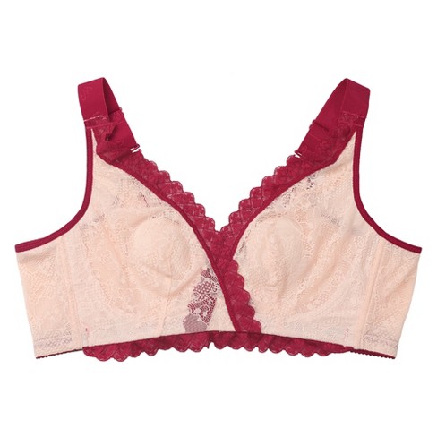 Adore Me Women's Nymphadora Balconette Bra 40g / Coral Blush Pink. : Target
