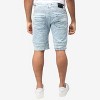 X RAY Jeans Mens Denim Jean Shorts Slim Fit Stretch Casual Knee Legth Hem 12" Inseam - 2 of 4