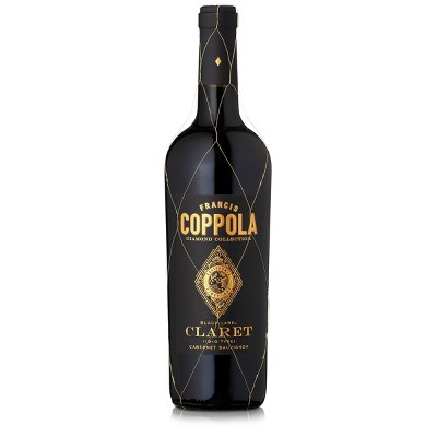 Francis Coppola Diamond Black Label Claret Cabernet Sauvignon Red Wine - 750ml Bottle