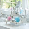 PopYum Seattle Gray Space Saving Drying Rack from 100% Recycled Bottles, countertop for Baby Bottle, Plastic Bags, Cups, Glass, tumblers, Compact - 2 of 4