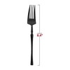 Smarty Had A Party Black Moderno Plastic Dinner Forks - 240 pcs - 3 of 4