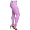 YMI Women's Hyper Stretch Mid-Rise 5 Pocket Slim Fit Skinny Jeans - 3 of 4
