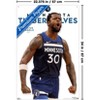 Trends International NBA Minnesota Timberwolves - Julius Randle Feature Series 25 Unframed Wall Poster Prints - 3 of 4